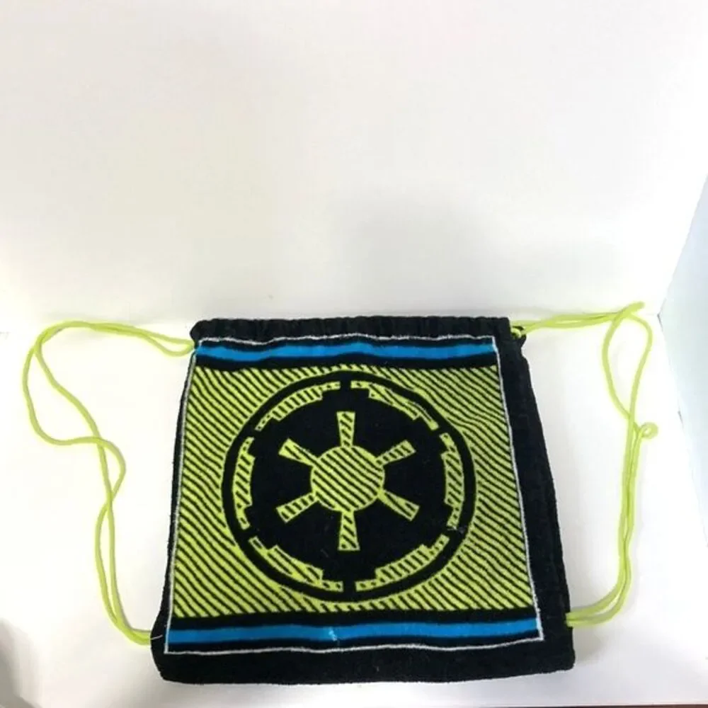 STAR WARS Disney Beach Tote Bag with Drawstrings 13 x 13 inches